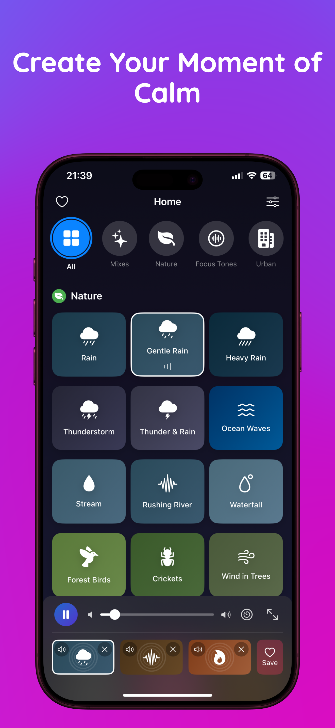 Sormate, sonno e rilassati - Un'app di sonno minimalista suona.Apri e rilassati. media 2