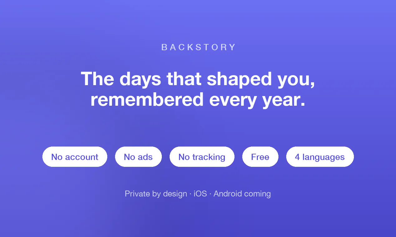 Backstory gallery image