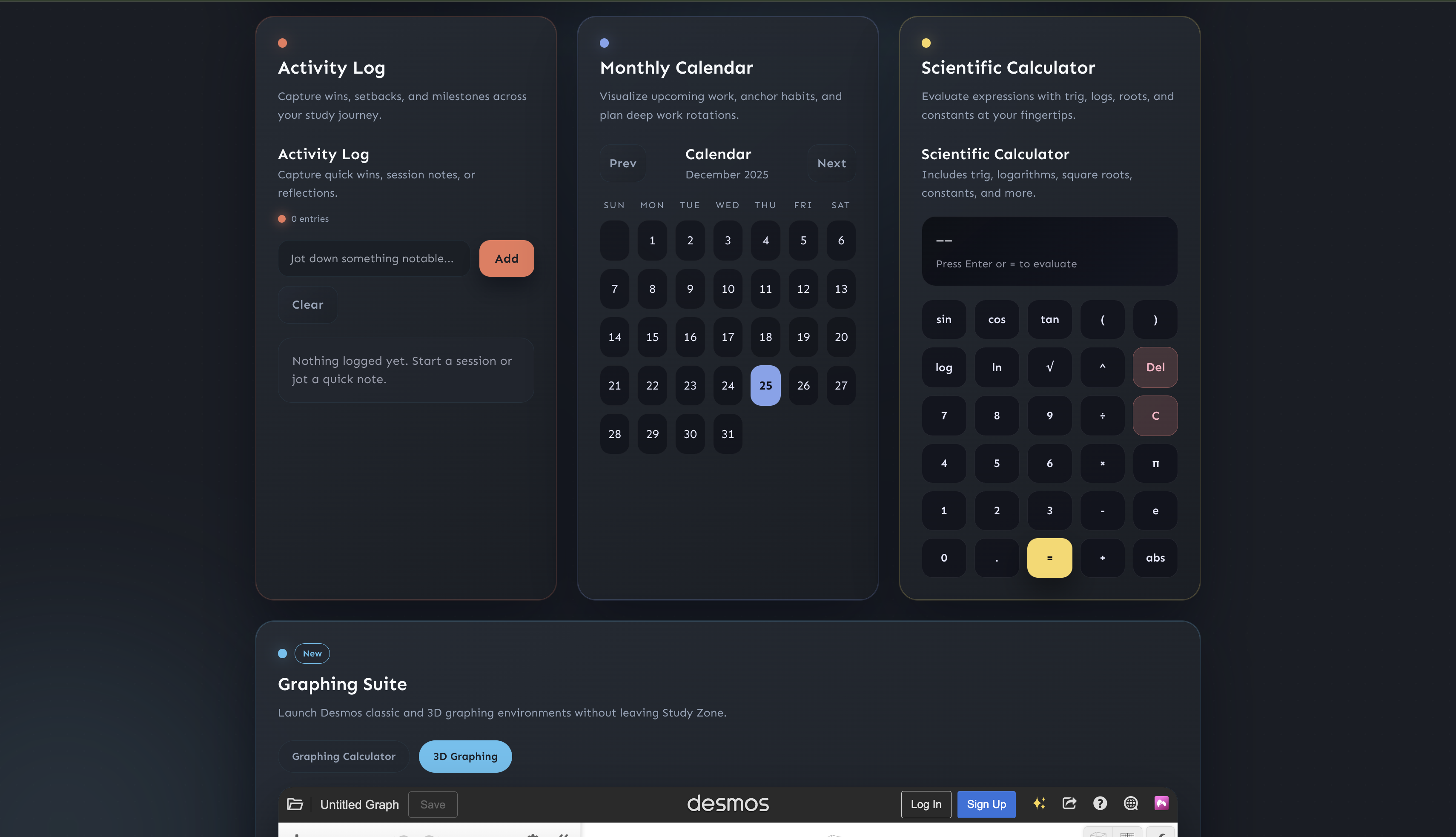 VertexED - Screenshot 2 showing product features and functionality
