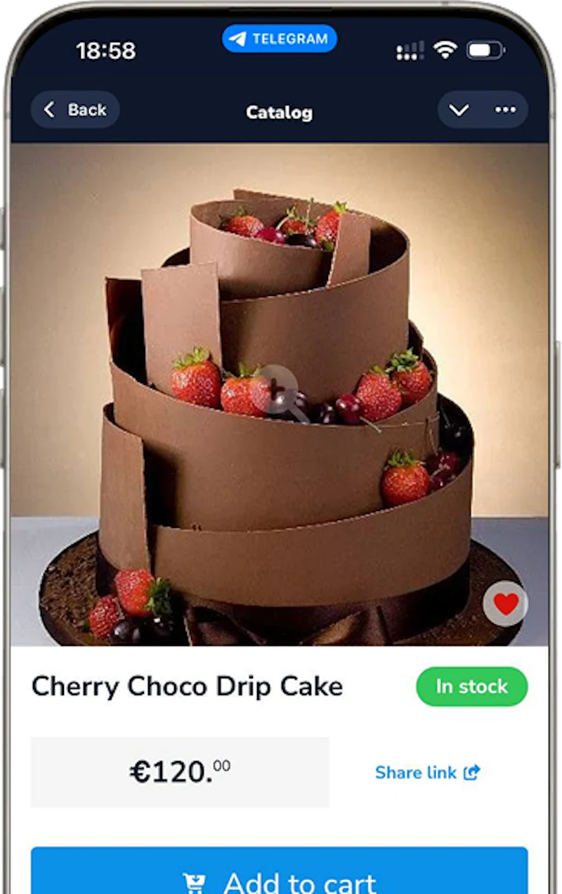 Botami - Create Store inside Telegram screenshot 3