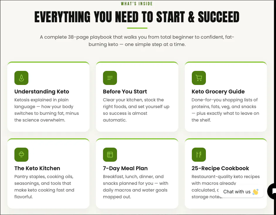 The Complete Keto Starter Guide&Cookbook gallery image