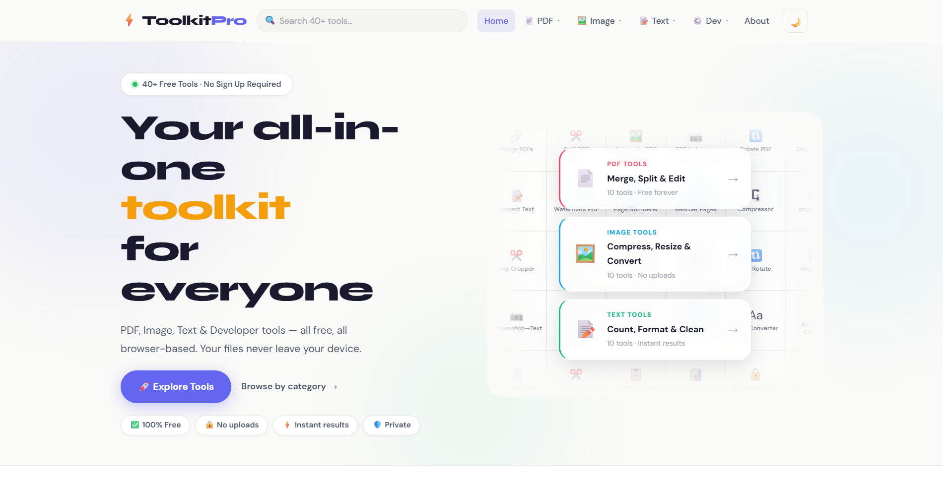 Toolkit Pro gallery image