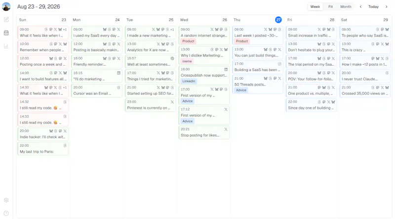 Crosspublish screenshot 7