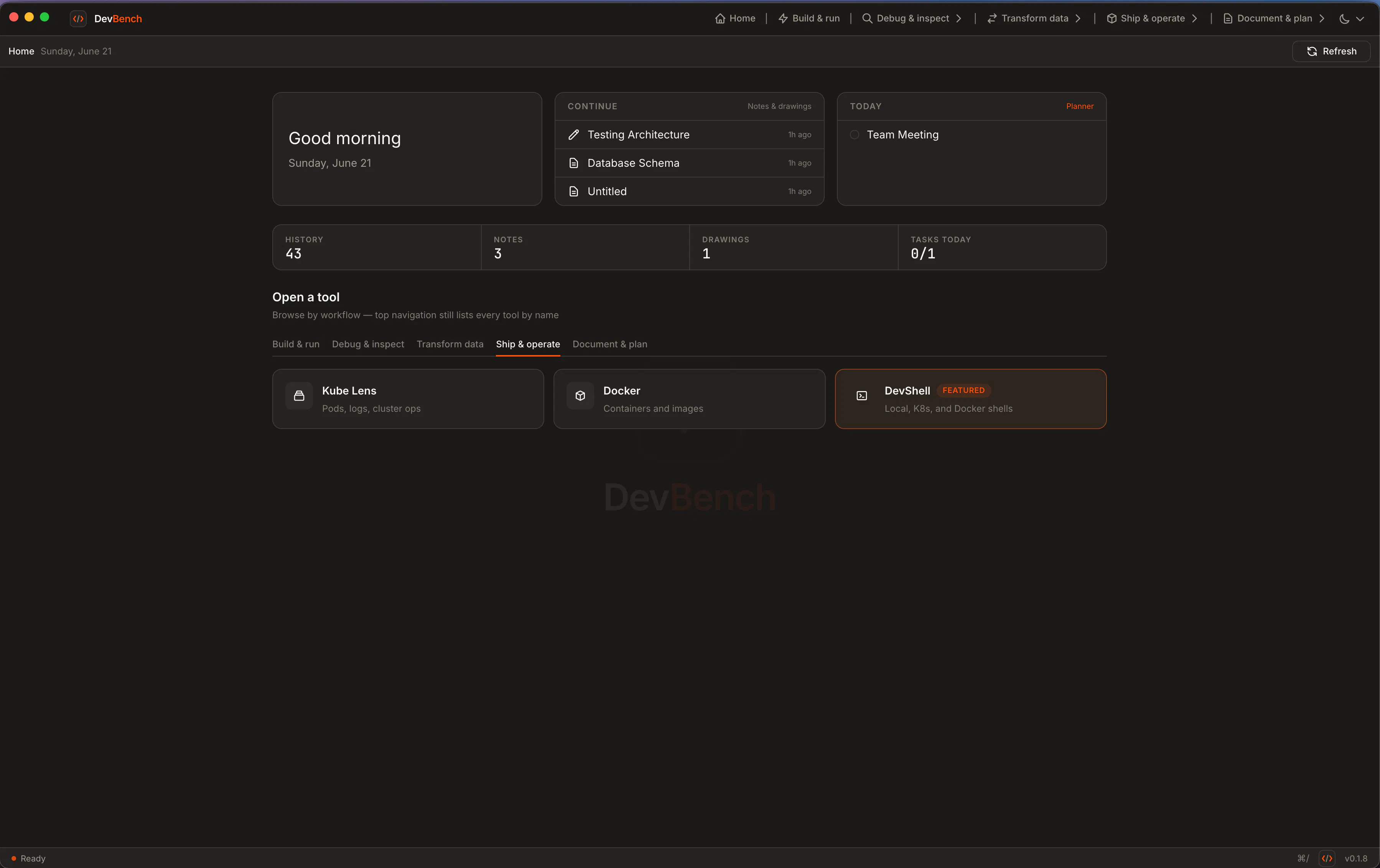 DevBench gallery image