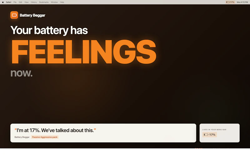 Battery Beggar screenshot 2