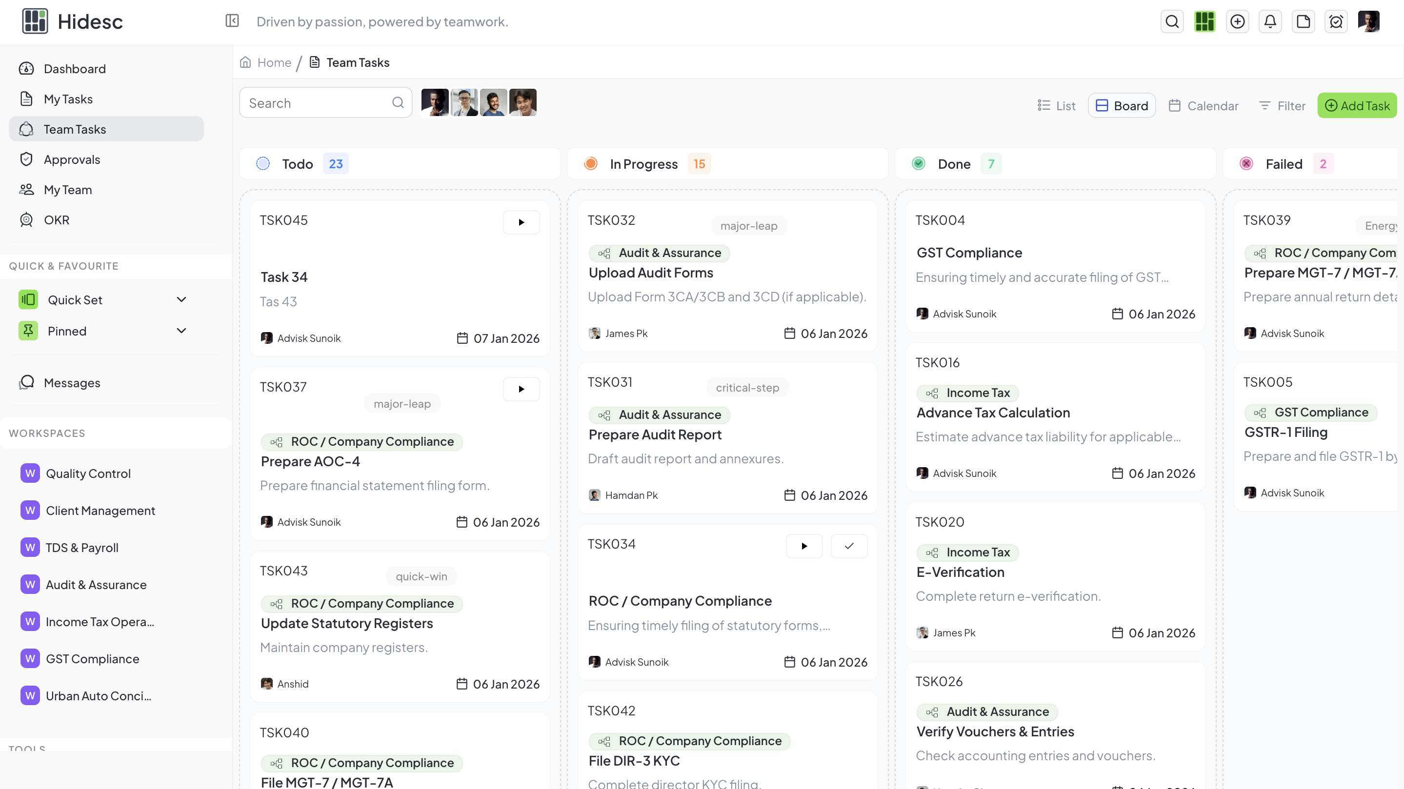 Hidesc - Screenshot 2 showing product features and functionality