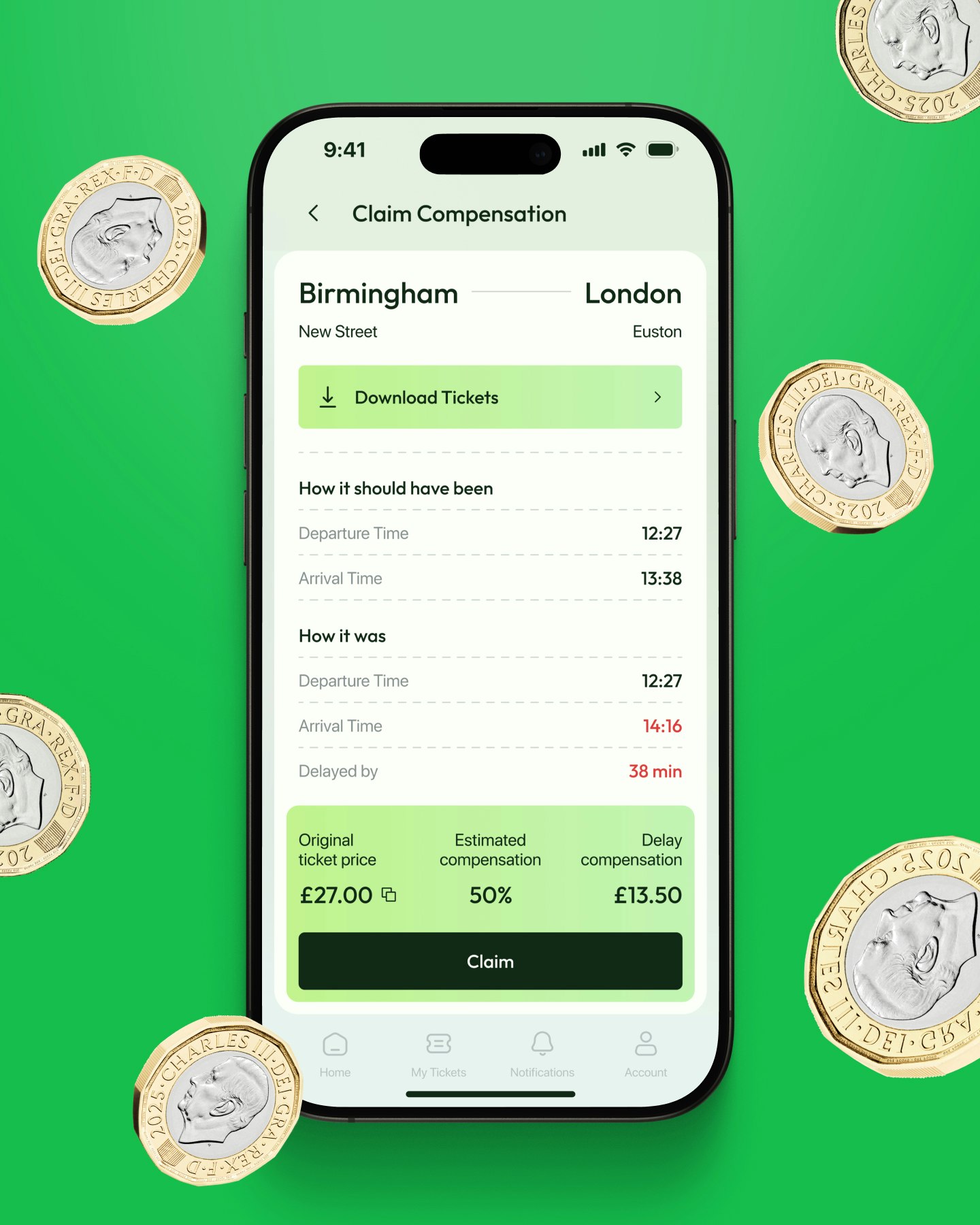 Choo Choo - Screenshot 2 showing product features and functionality