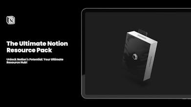 The Ultimate Notion Resource Pack gallery image