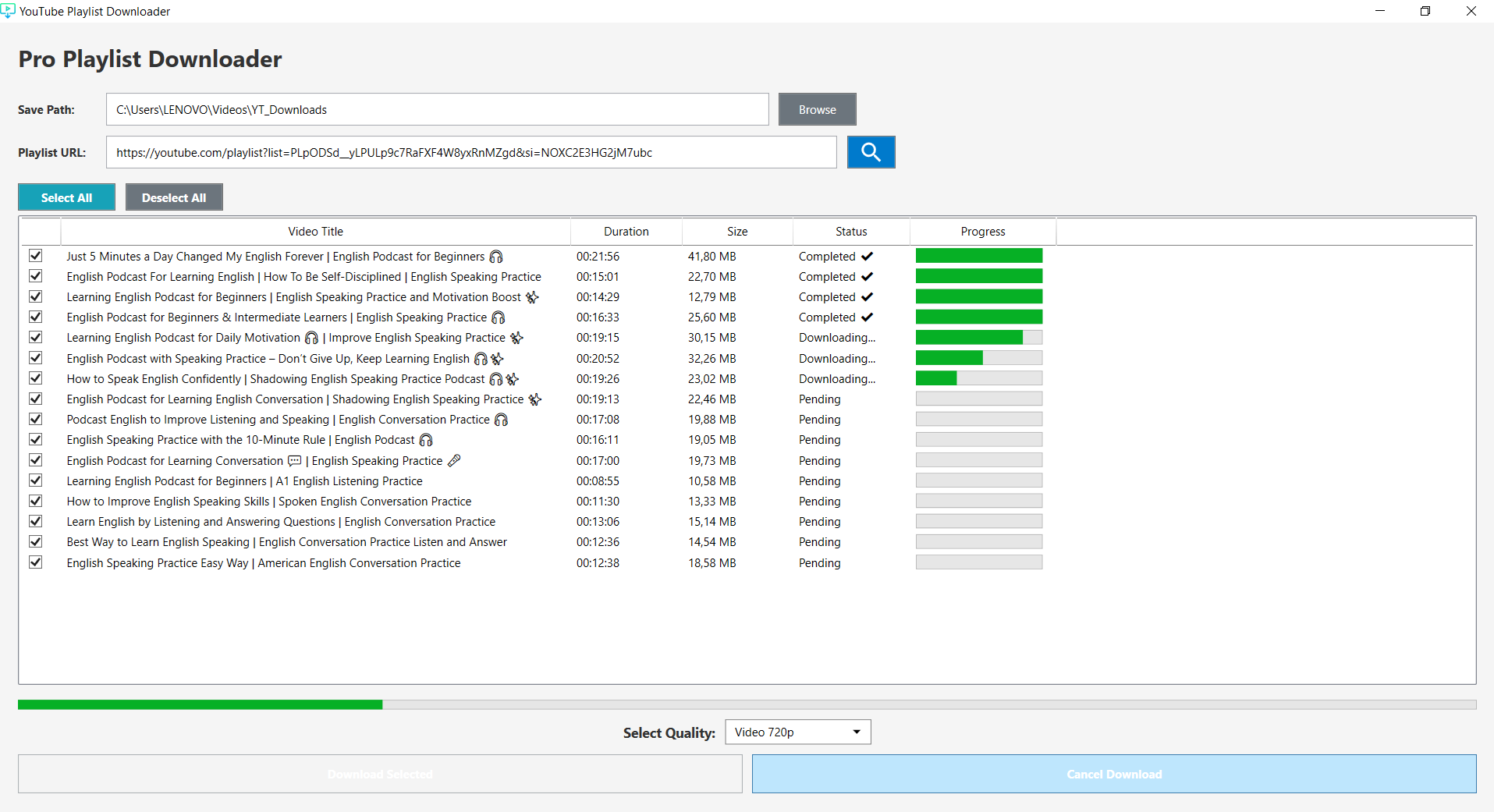 Playlist Downloader Pro gallery image