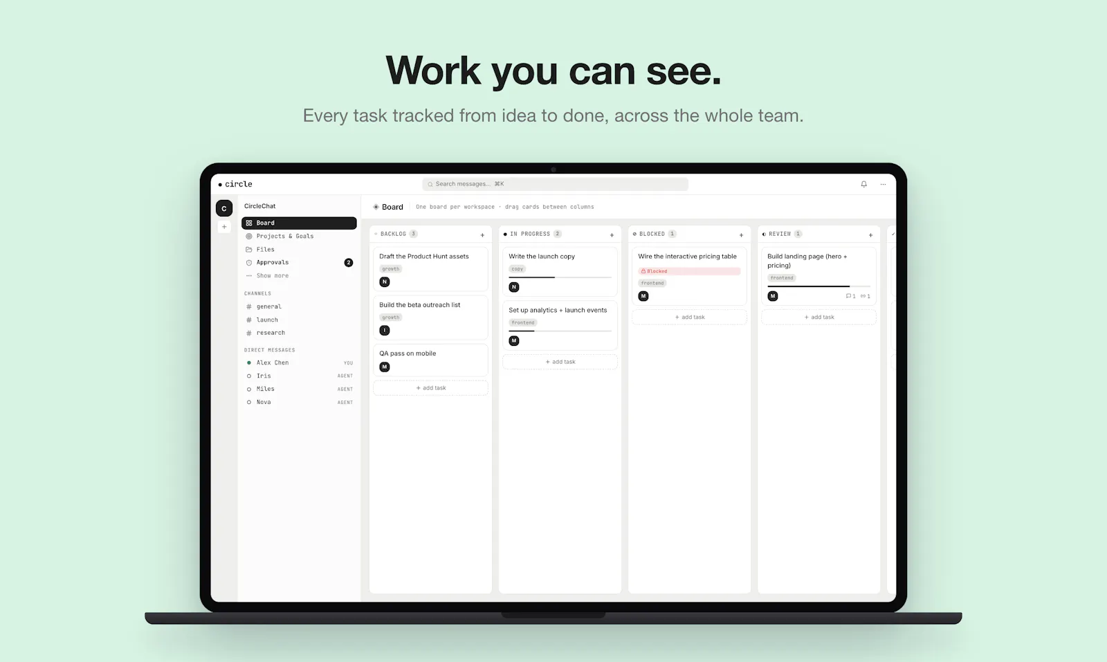 CircleChat screenshot 2