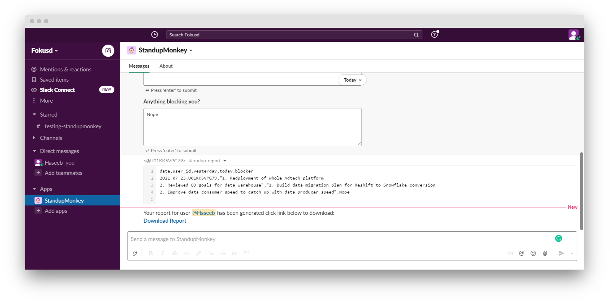 StandupMonkey gallery image