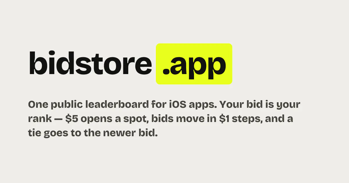 Bidstore gallery image