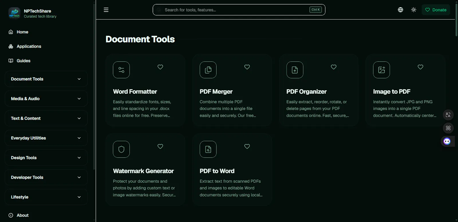 NPTechShare screenshot 3
