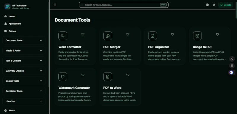 NPTechShare screenshot 3