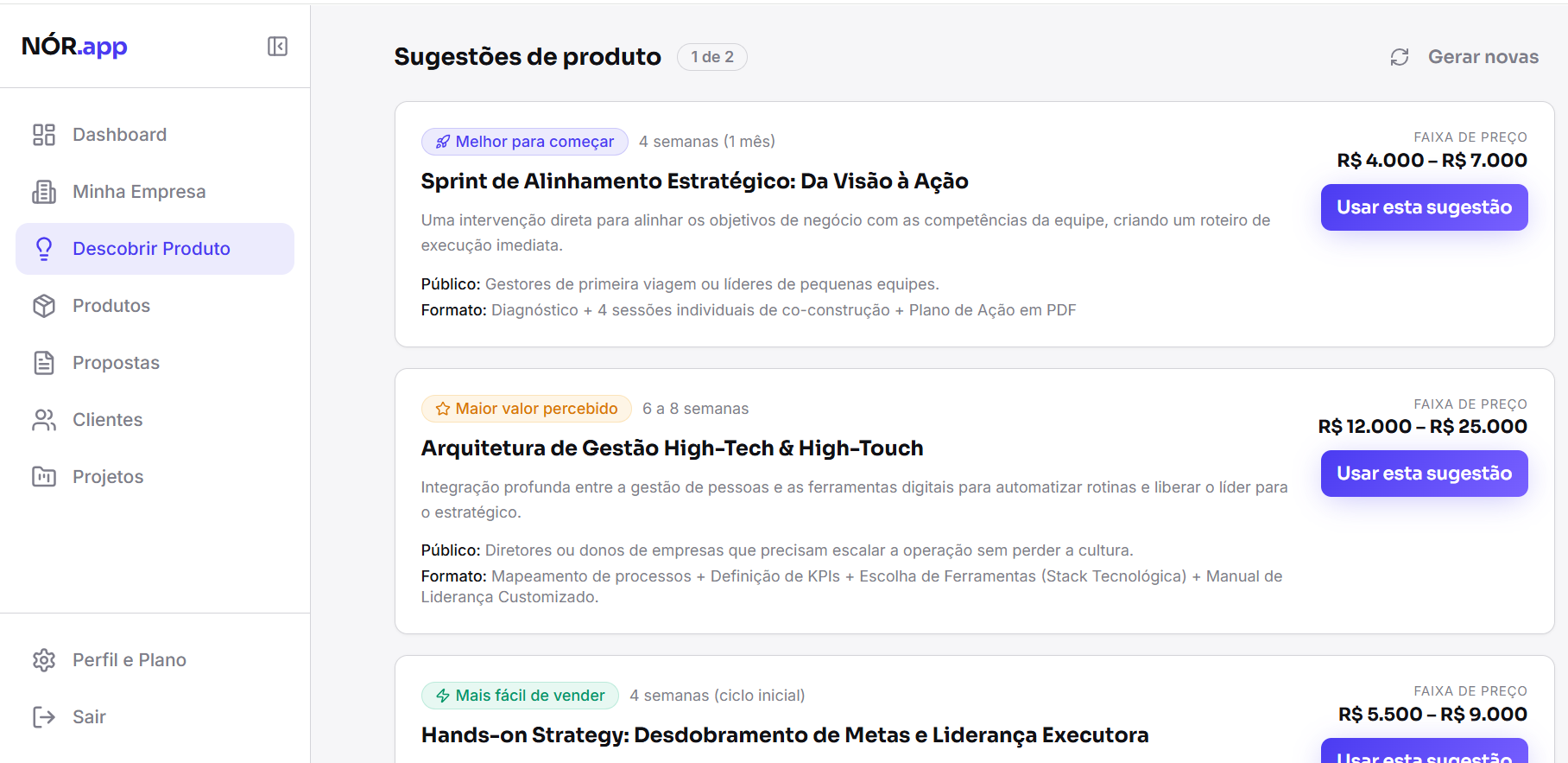 NÓR.app gallery image