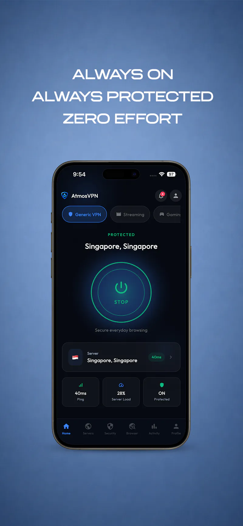 AtmosVPN: Secure VPN screenshot 2