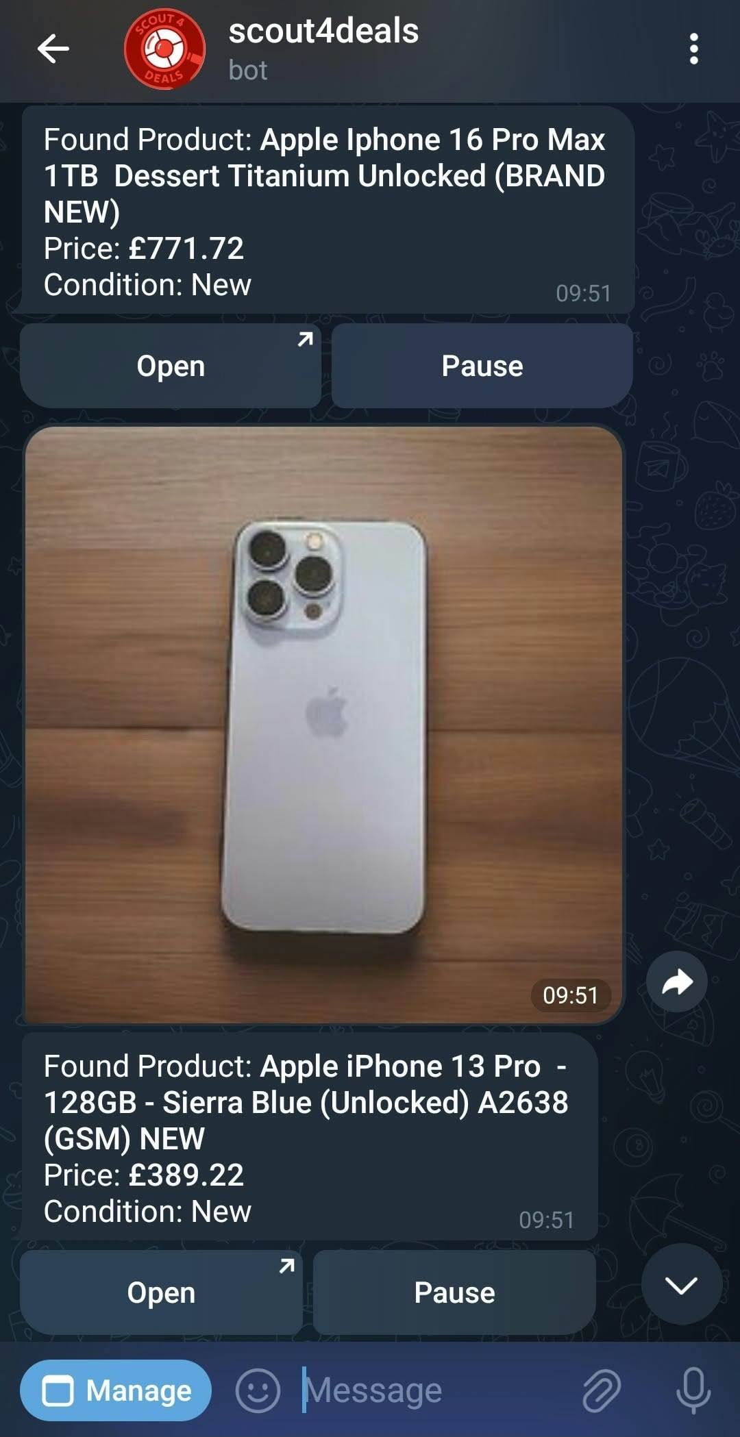 Scout4.deals - Main product screenshot demonstrating key features and user interface