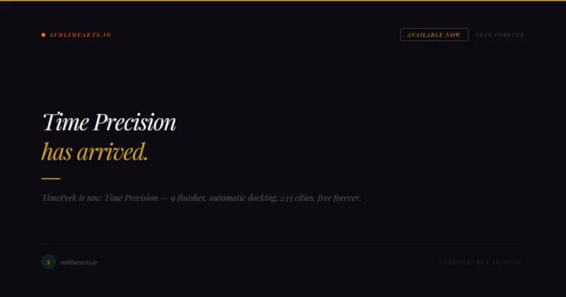 Time Precision screenshot 1