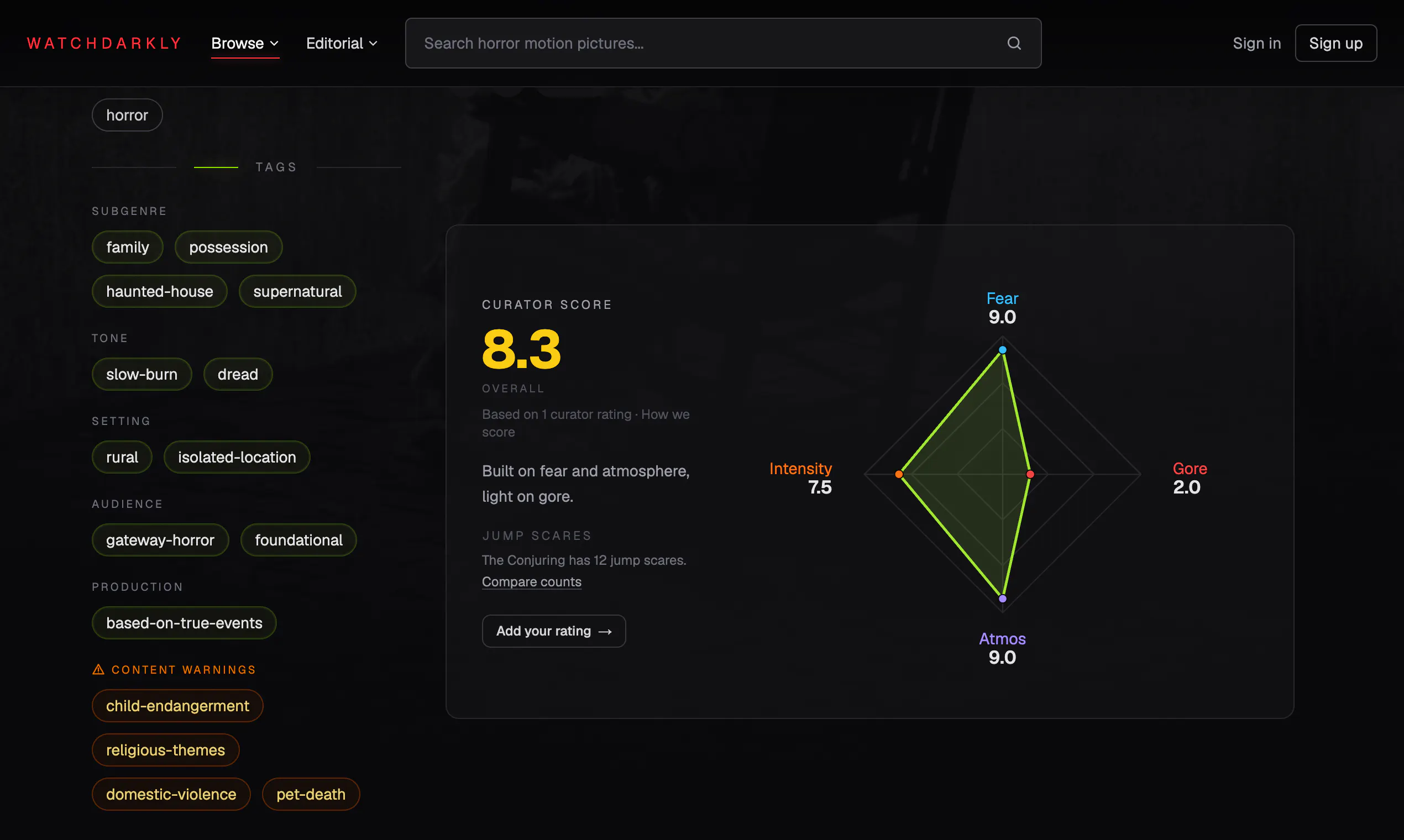 Watch Darkly screenshot 3