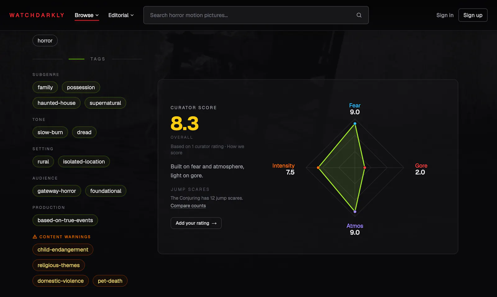 Watch Darkly screenshot 3