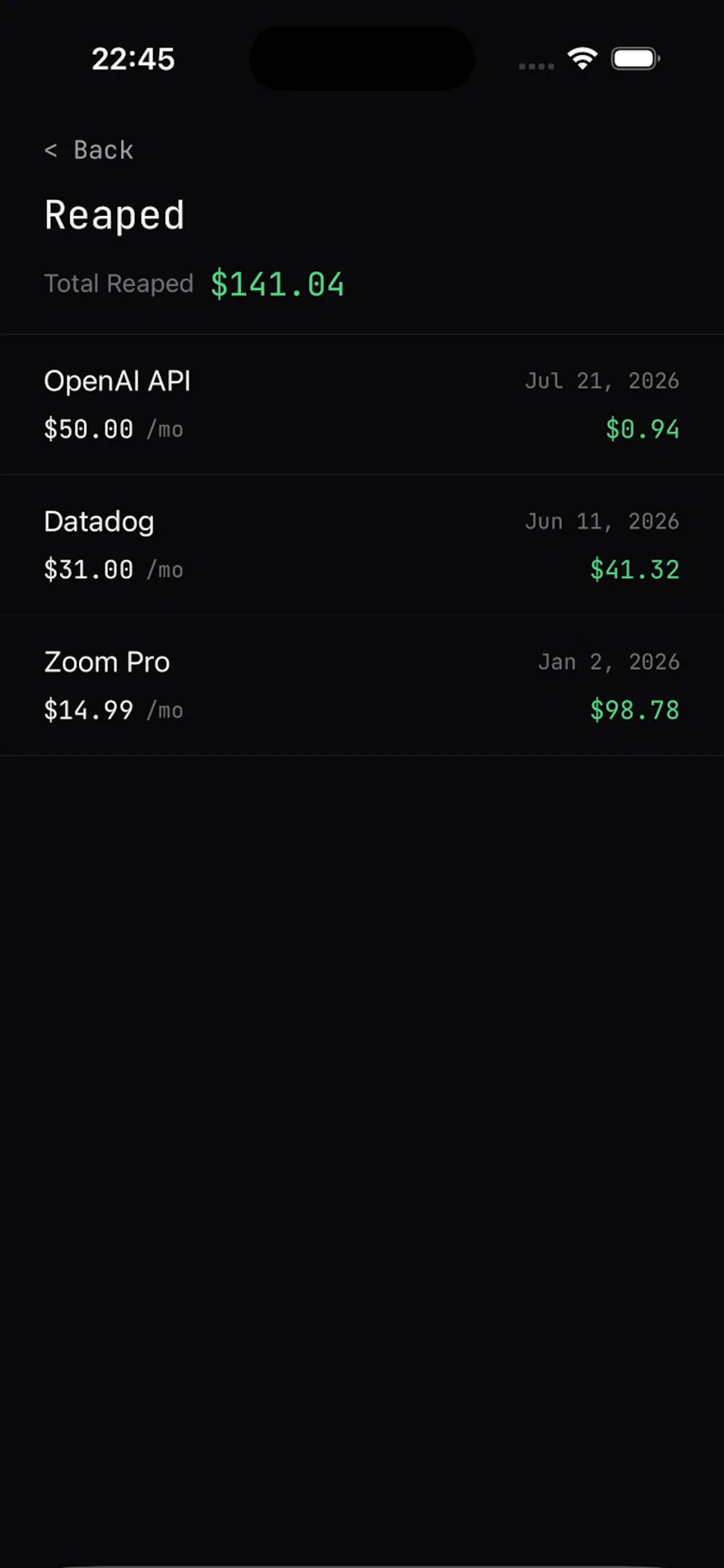Subreaper screenshot 4