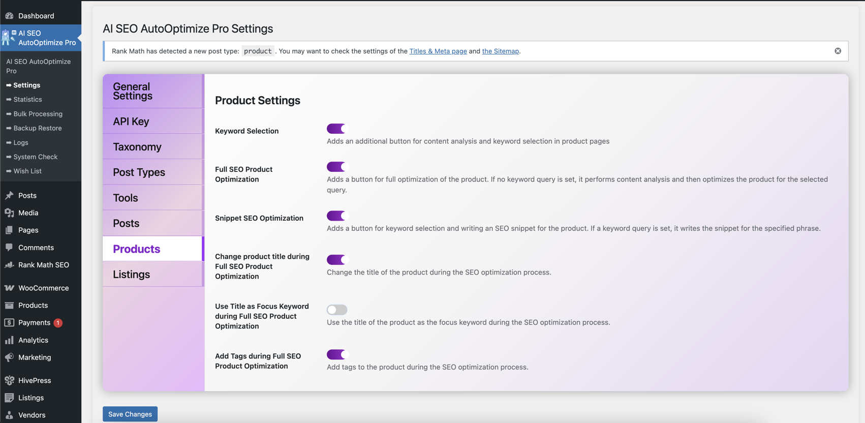 وسائط AI SEO Auto -Optimize Pro 3.8 - GPT-5 SEO Powered لـ WordPress & WooCommerce 🚀 6