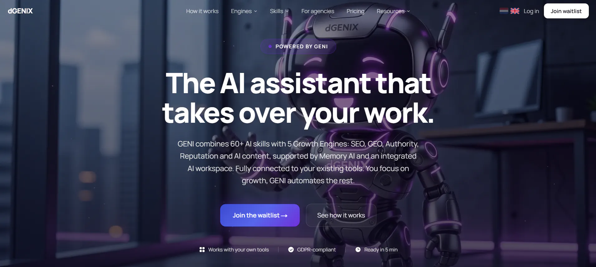 dGENIX | AI SaaS Assistant gallery image