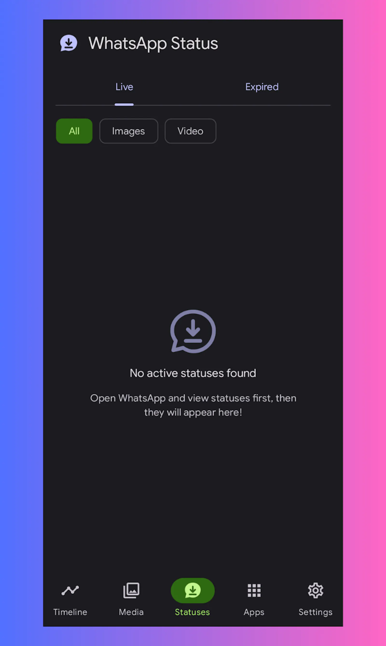 Realert: See Deleted Messages screenshot 1