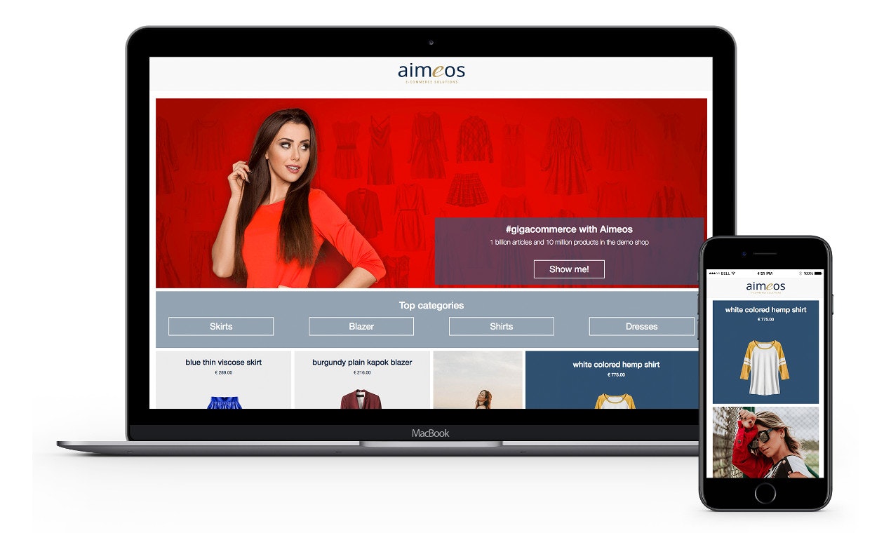 Aimeos E-Commerce Framework gallery image