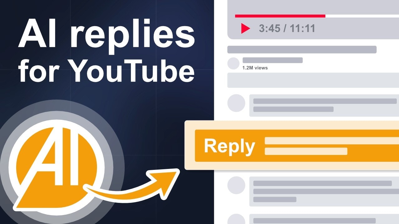 AI-powered YouTube comment management gallery image