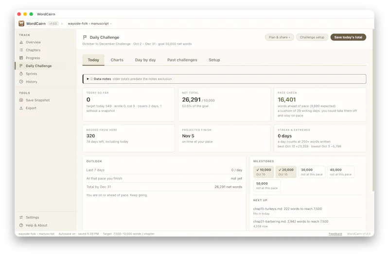 WordCairn v1.0.0 screenshot 6