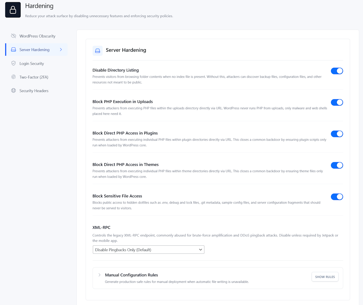 SiteFort – Modern WordPress Security gallery image