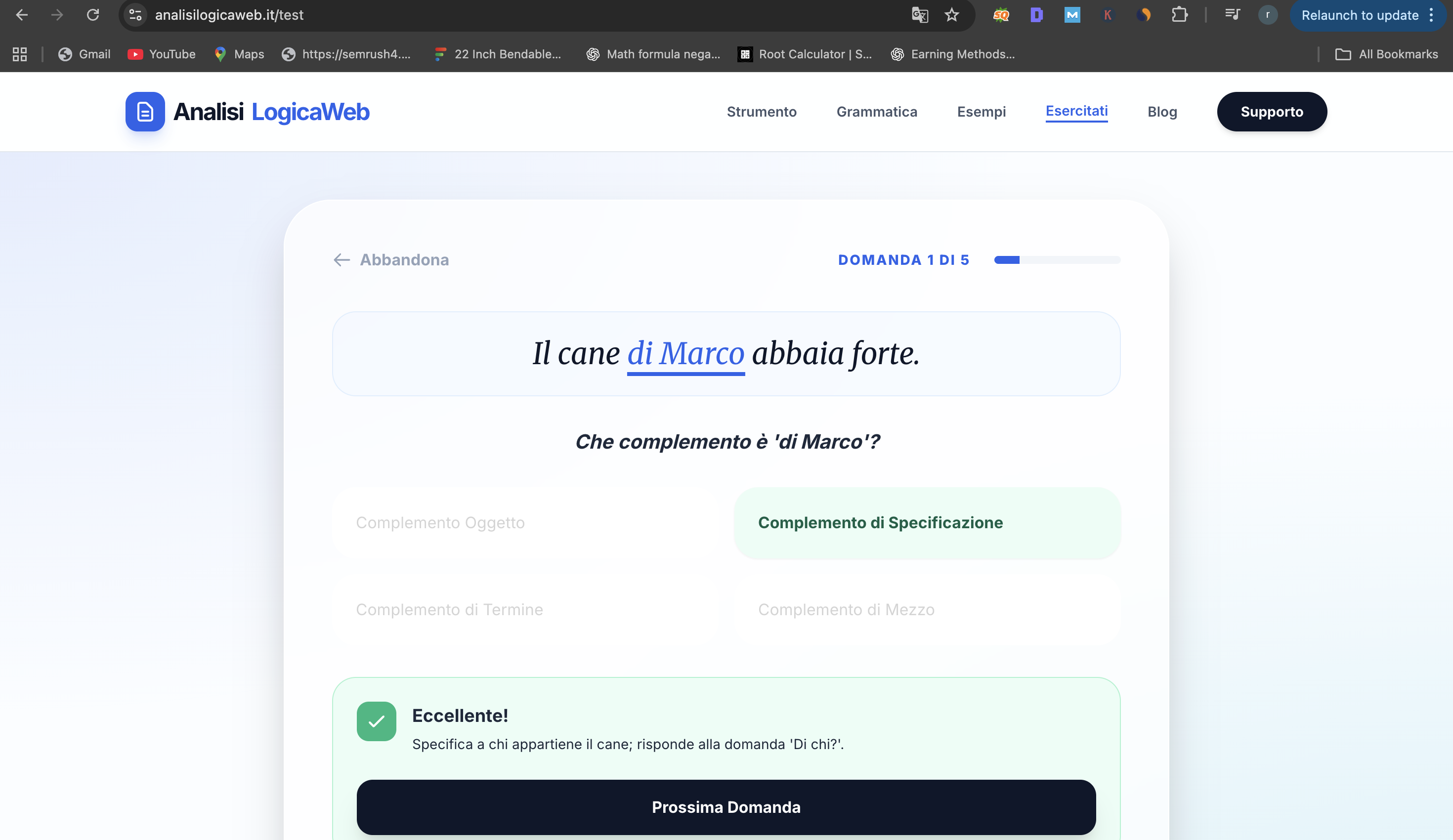 Analisi Logica Web gallery image