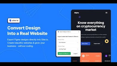 Figma to HTML plugin: Easily transform designs into fully-functioning websites
