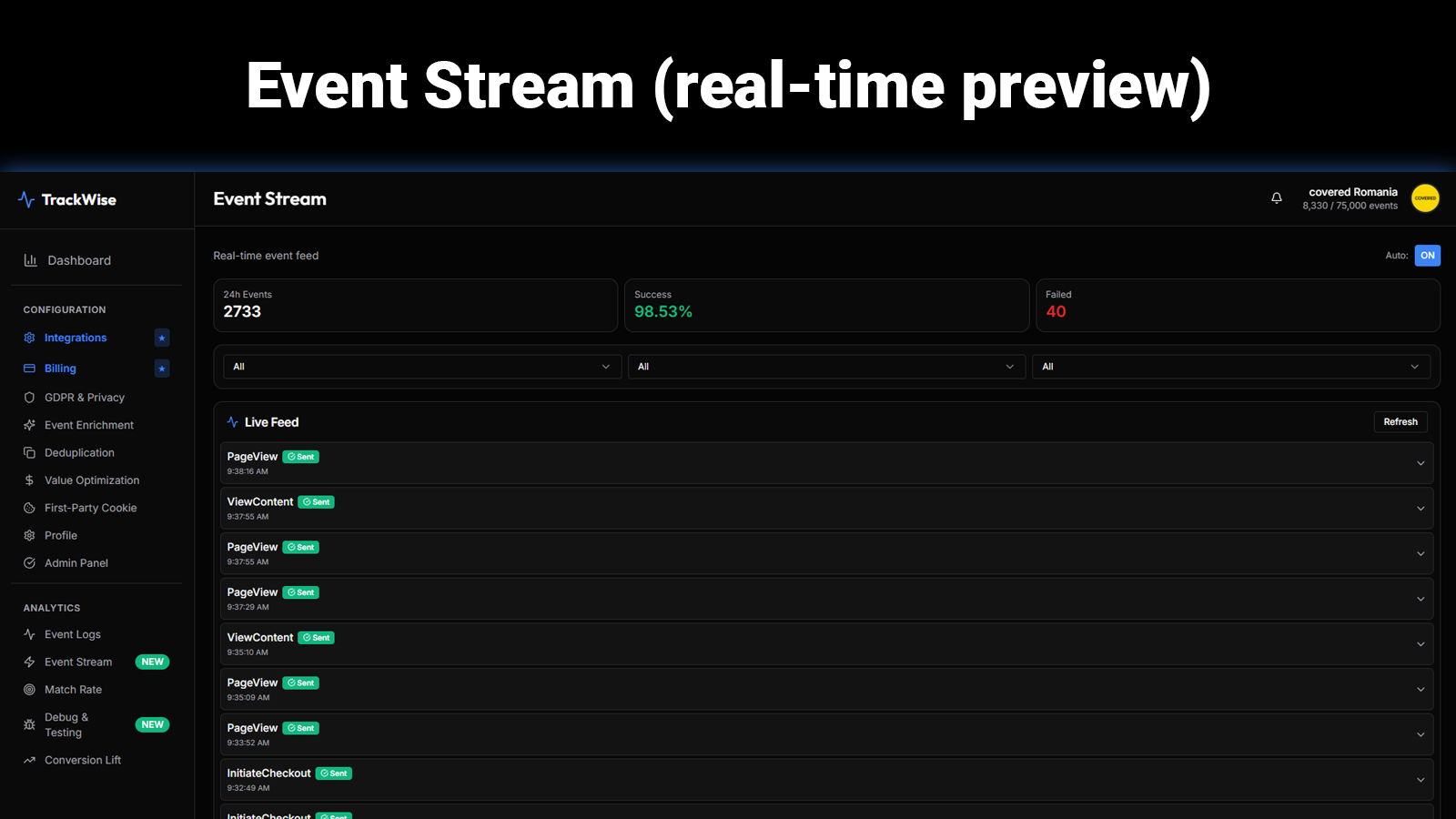 TrackWise - Screenshot 3 showing product features and functionality