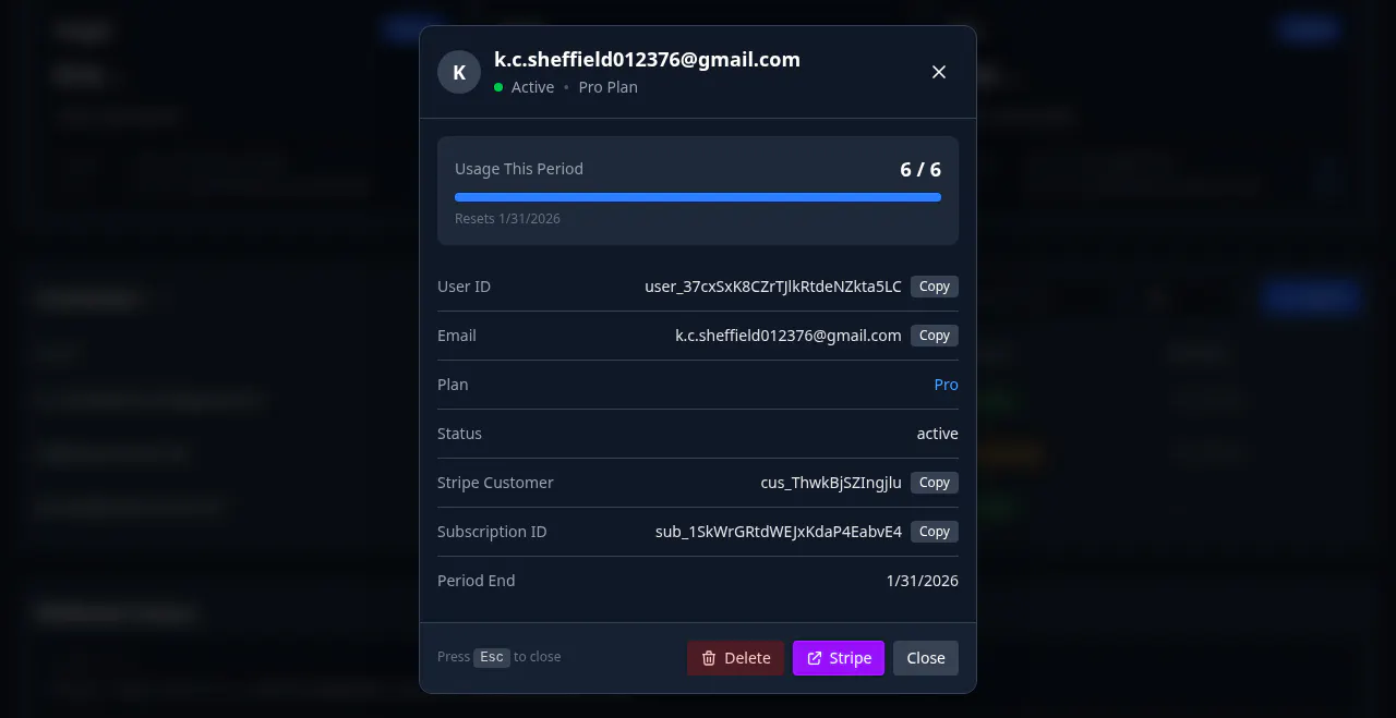 Dream API gallery image