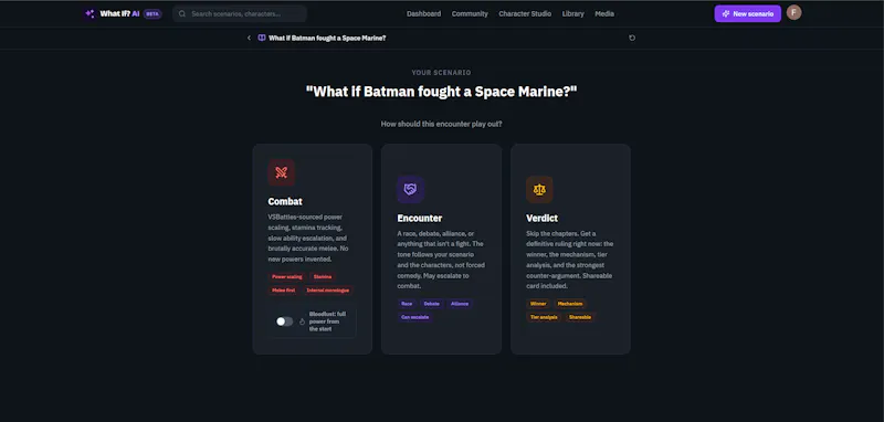 Whatif.ai screenshot 3