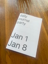 Daily Journal Party gallery image