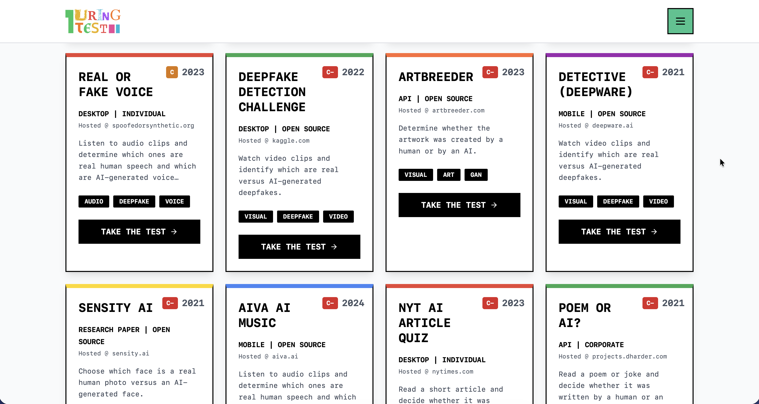 Turing Tests Directory - Screenshot 3 preview