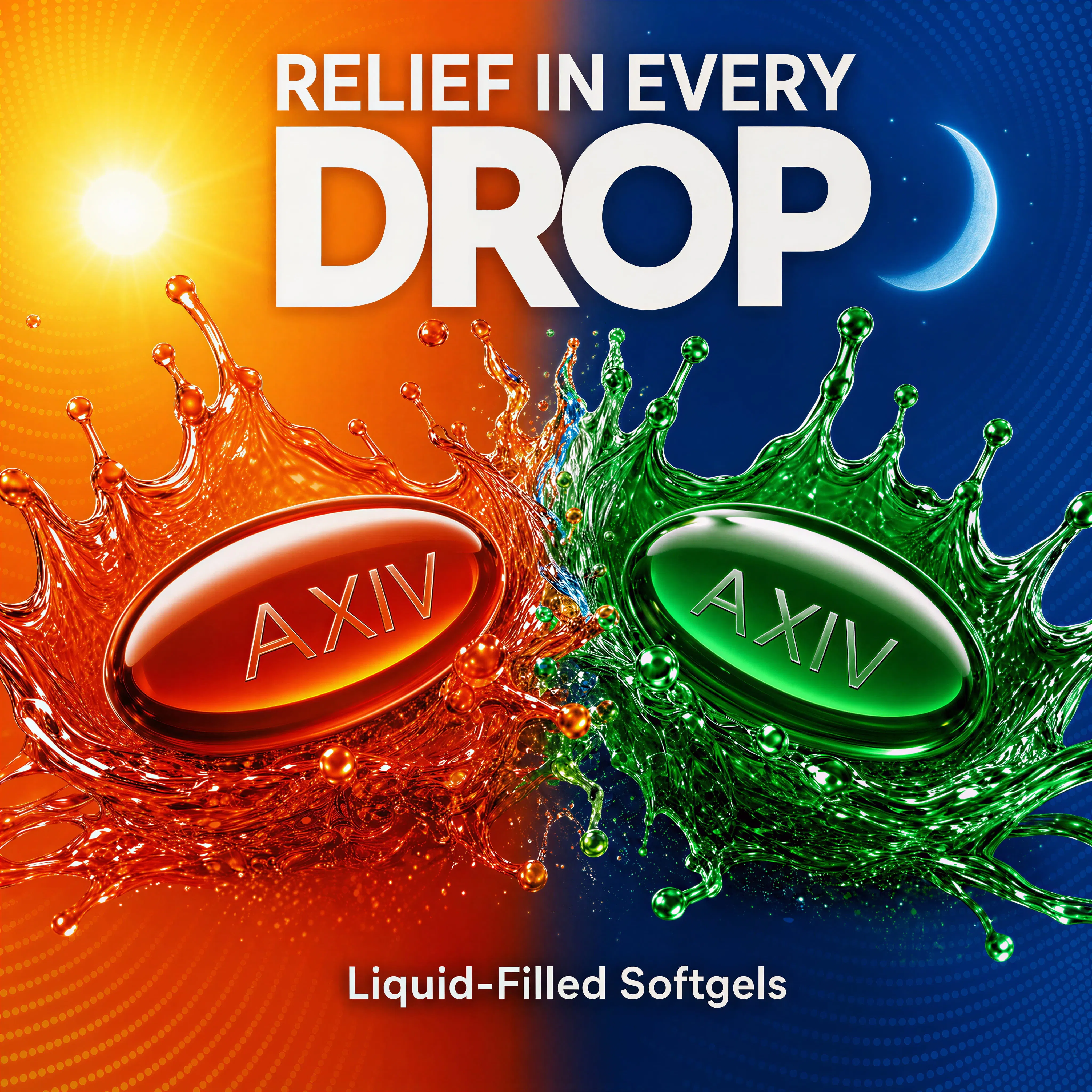 AXIV Day & Night Cold & Flu Medicine gallery image