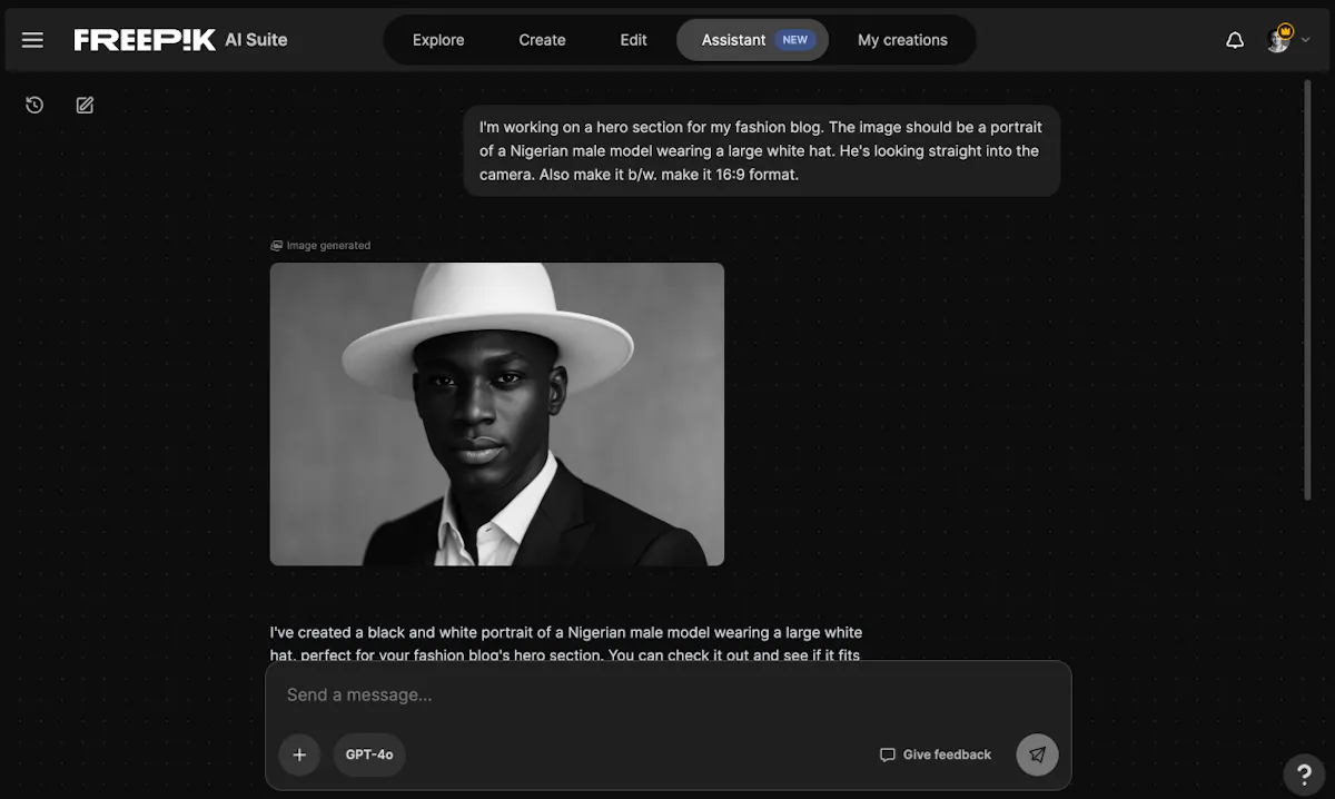 Freepik AI Assistant