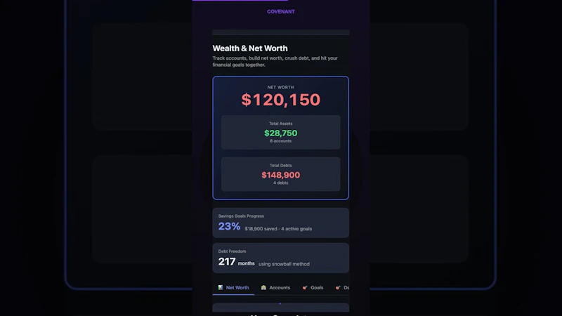 The Covenant App screenshot 1 (video preview)