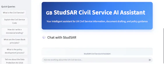 StudSar: Serving Smarter gallery image