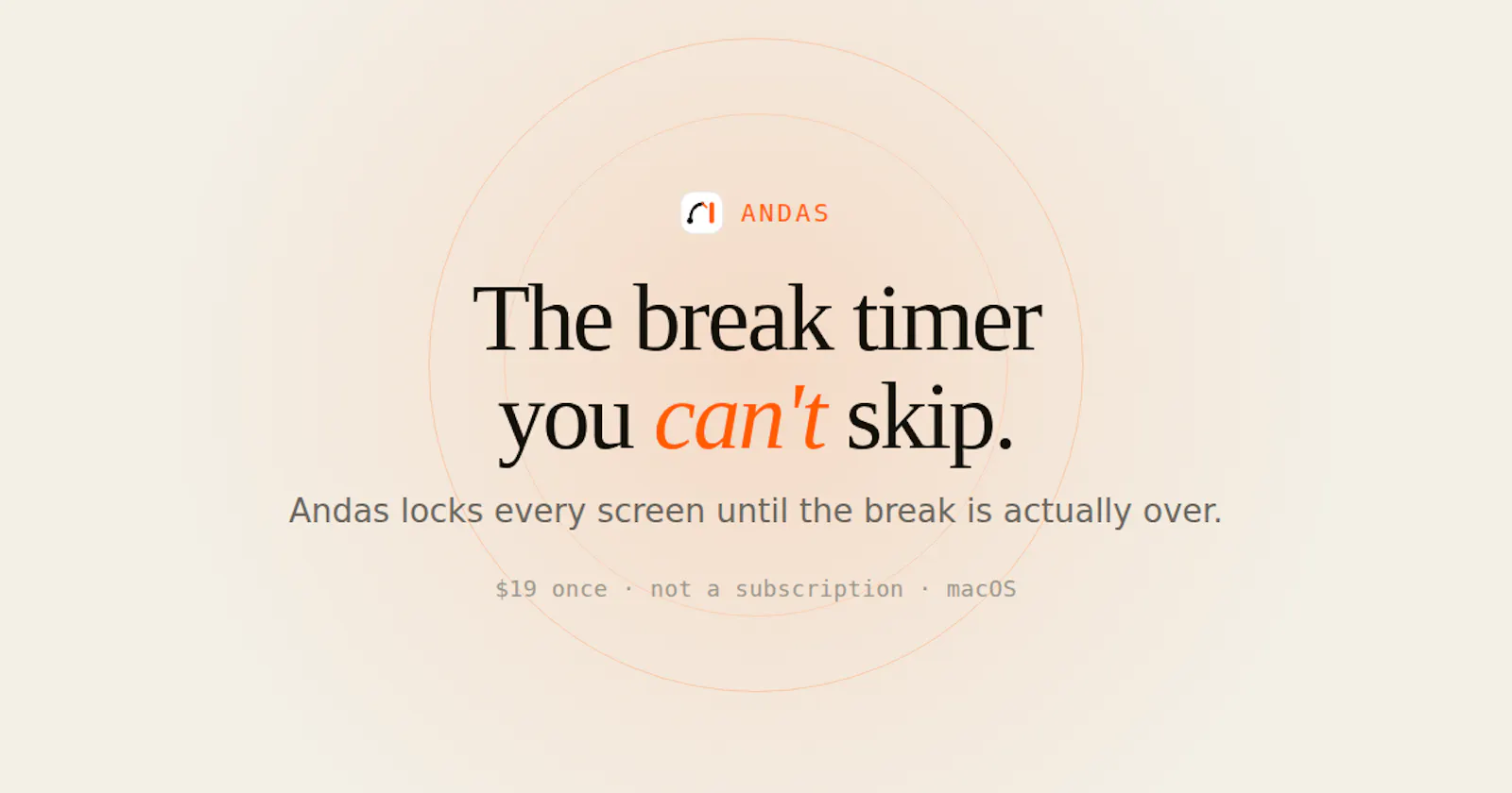 Andas screenshot 1