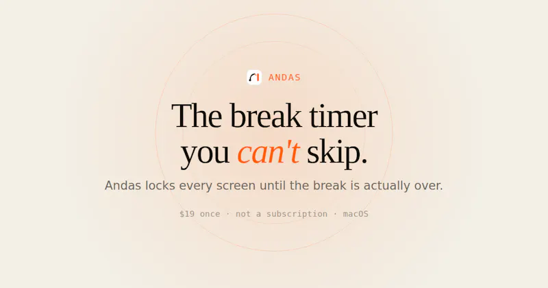 Andas screenshot 1