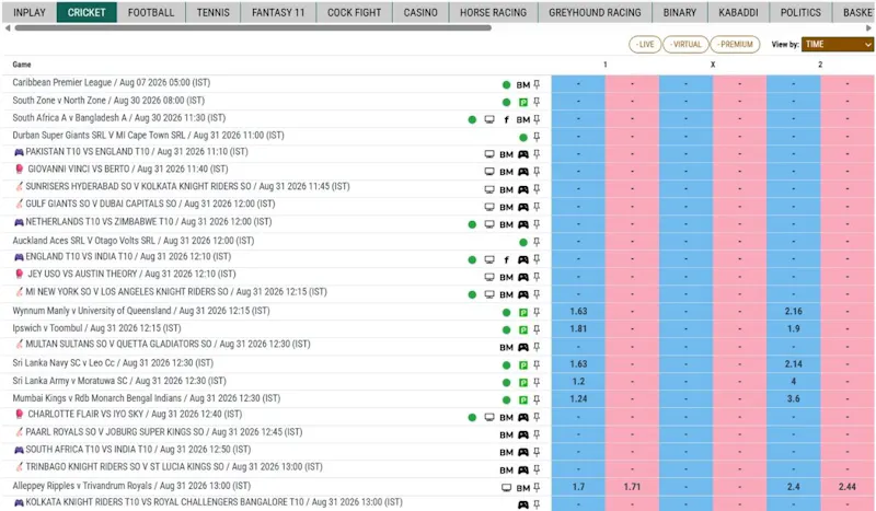 Cricbet99 screenshot 1