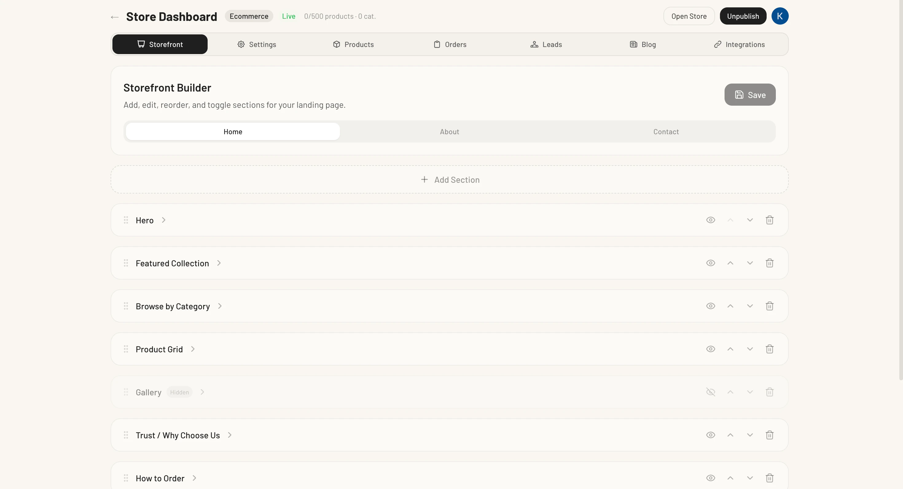 SitesPlaced screenshot 2