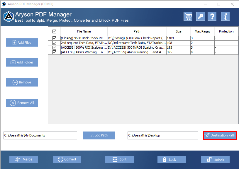 เครื่องมือจัดการ ARYSON PDF media 3
