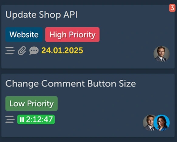 Média Planches 4GA - Boards simples pour la gestion de projet en temps réel 5