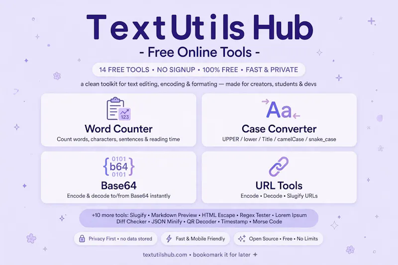 TextUtilsHub screenshot 1